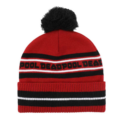 Marvel Deadpool Pom Cuff Beanie (PRE-ORDER)