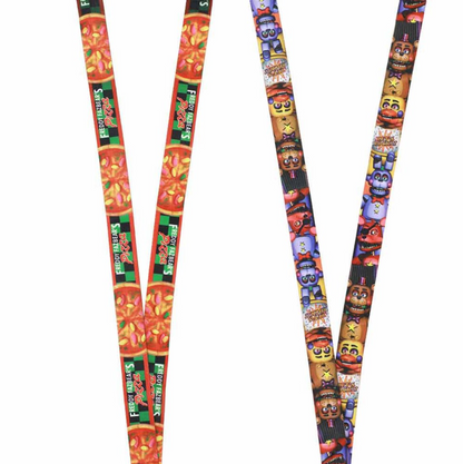 Five Nights At Freddy'S Pizza Staff Lanyard (PRE-ORDER)