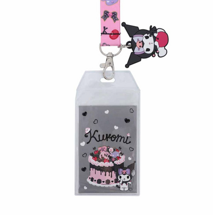 Kuromi Cherries & Cake Lanyard (PRE-ORDER)