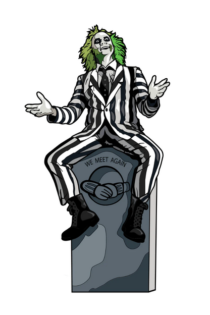 FiGPiN Beetlejuice (1757) -(PRE-ORDER)