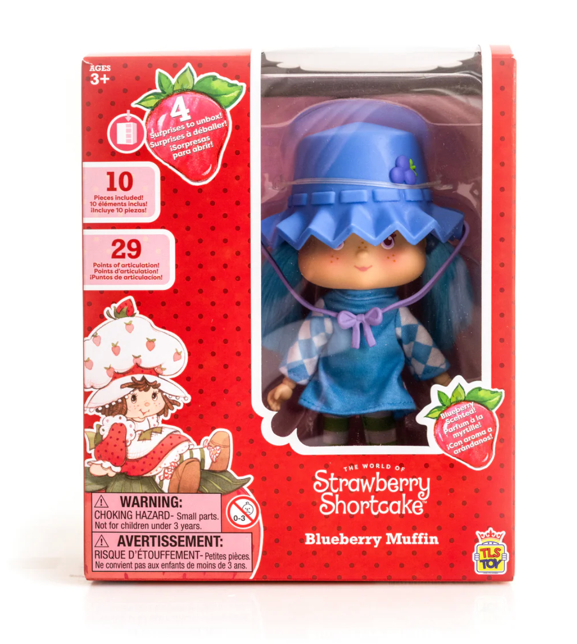 Strawberry Shortcake Blueberry Muffin 5 1/2-Inch Fashion Doll