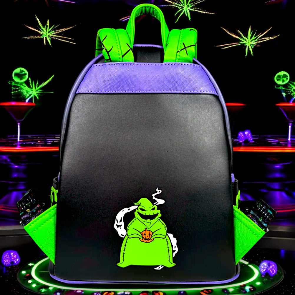 Oogie Boogie Lock Shock and Barrel Light up and Glow in the Dark W-1-1 Games Exclusive Mini Backpack