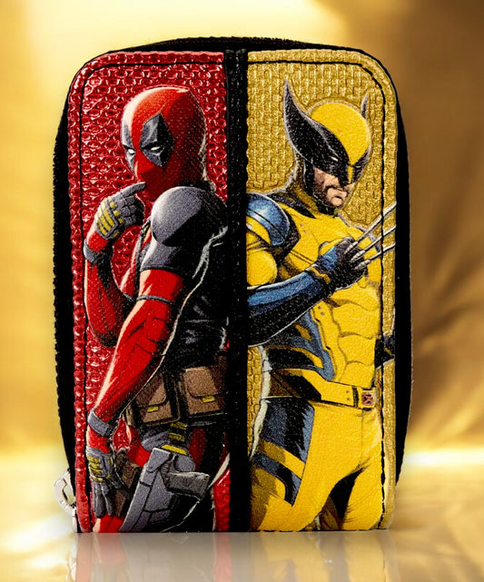 Marvel Deadpool and Wolverine Accordion Wallet