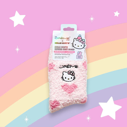 Hello Kitty Sweet Heart Sole Soft Infused Cozy Socks - (PRE-ORDER)