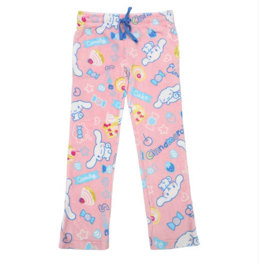 Cinnamoroll Sweets Plush Fleece Juniors Lounge Pant (PRE-ORDER)