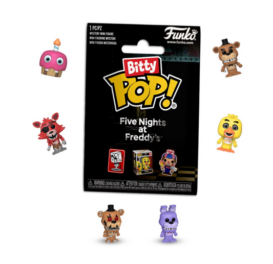 Five Nights at Freddys Bitty Pop! Mini-Figure Singles