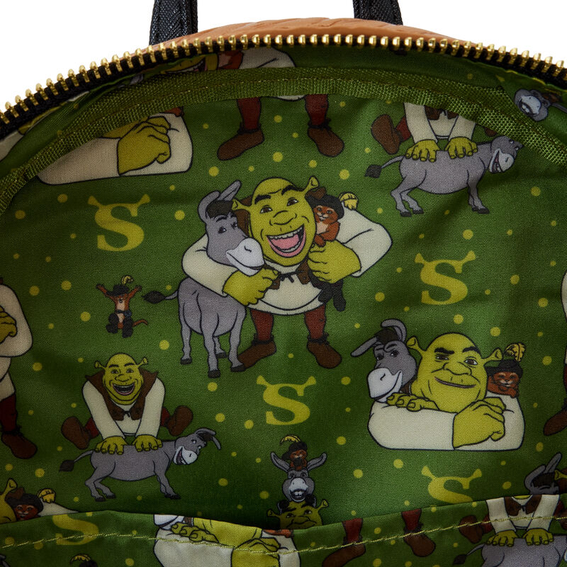 Shrek, Donkey, & Puss in Boots Trio Triple Pocket Mini Backpack