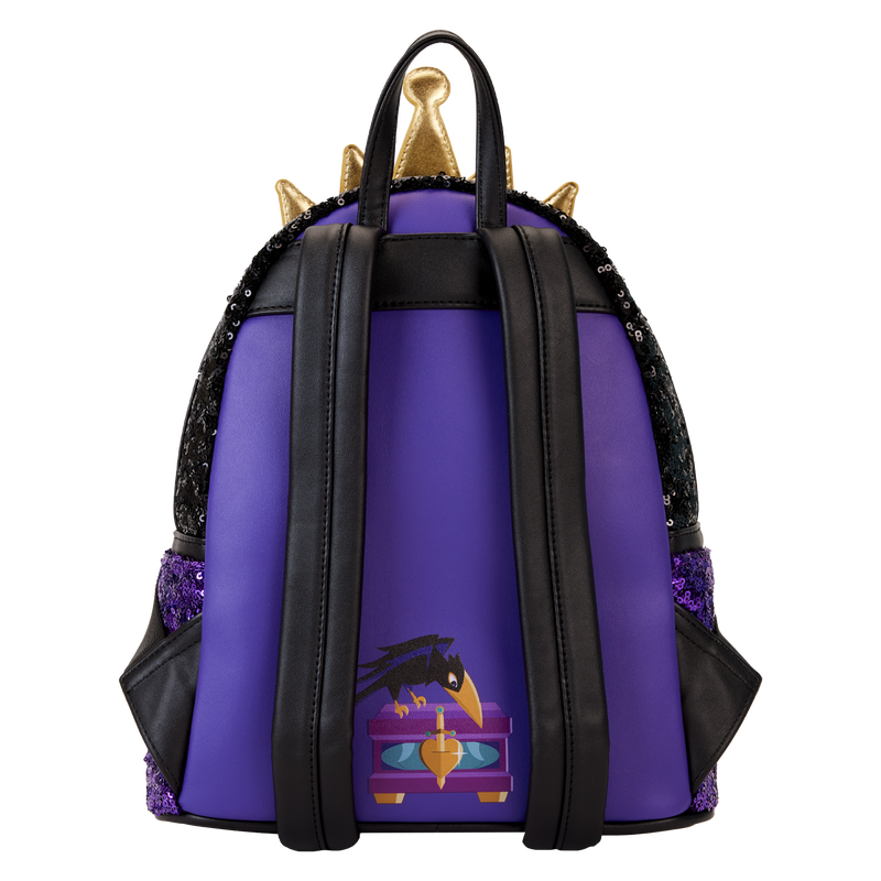 Snow White Evil Queen Sequin Cosplay Mini Backpack