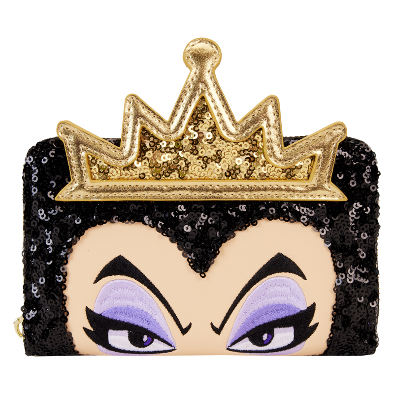 Snow White Evil Queen Sequin Cosplay Wallet