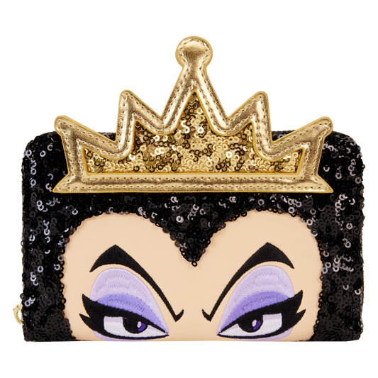 Snow White Evil Queen Sequin Cosplay Wallet