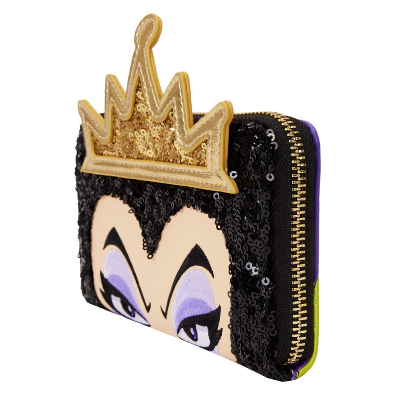 Snow White Evil Queen Sequin Cosplay Wallet