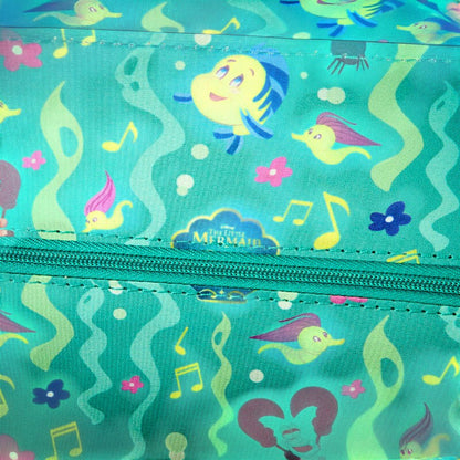 The Little Mermaid 35th Anniversary Ariel Face Crossbody Bag