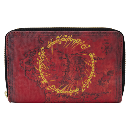 The Lord of the Rings The One Ring Glow Zip Around Wallet