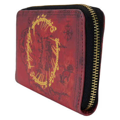 The Lord of the Rings The One Ring Glow Zip Around Wallet