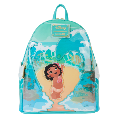 Young Moana Ocean Waves Glow Mini Backpack