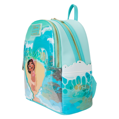 Young Moana Ocean Waves Glow Mini Backpack