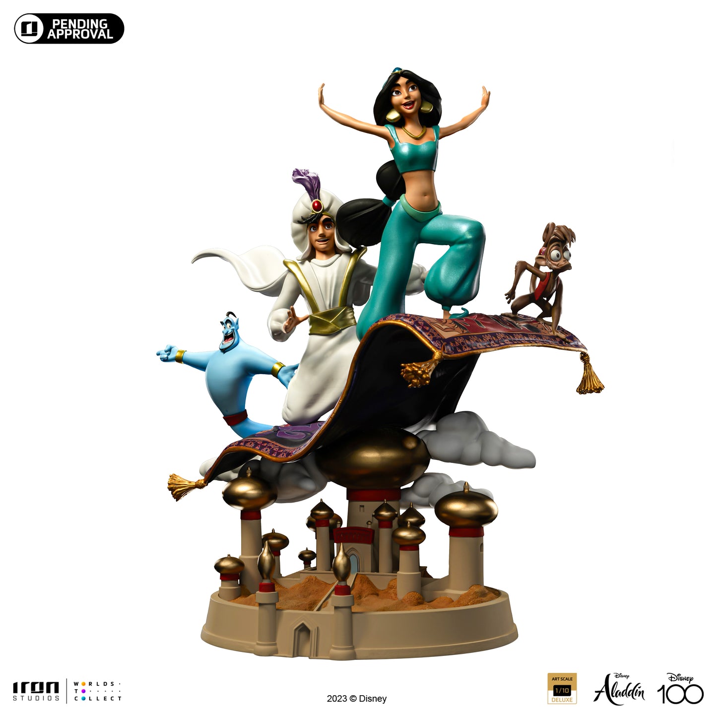 ALADDIN AND JASMINE DELUXE - DISNEY CLASSICS - ART SCALE 1/10 (PRE-ORDER)