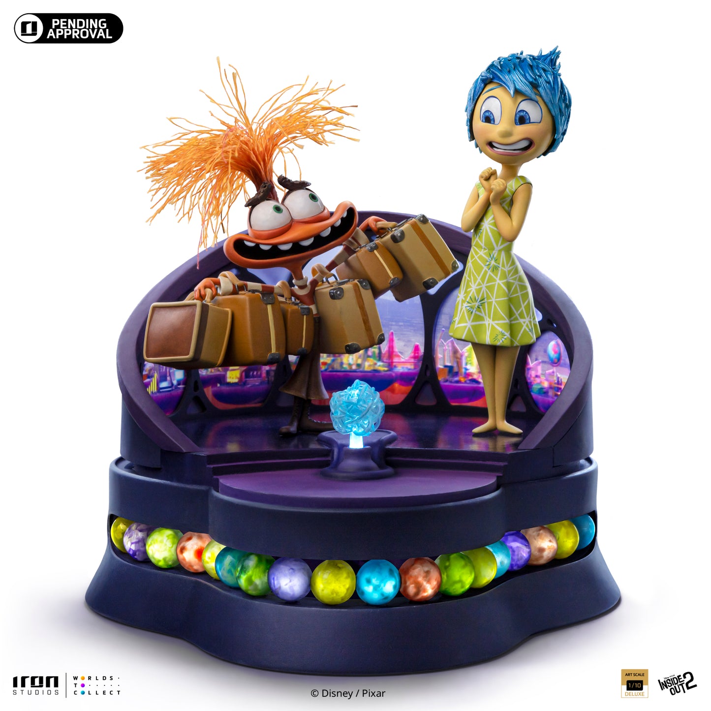 STATUE JOY & ANXIETY DELUXE - INSIDE OUT 2 - ART SCALE 1/10 (PRE-ORDER)